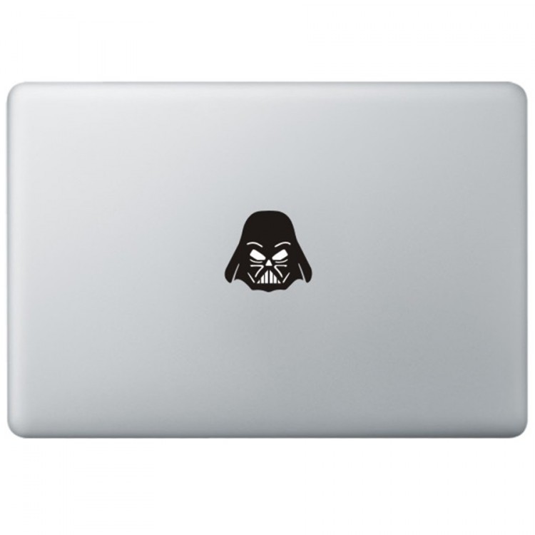 Darth Vader Mask MacBook Sticker Zwarte Stickers