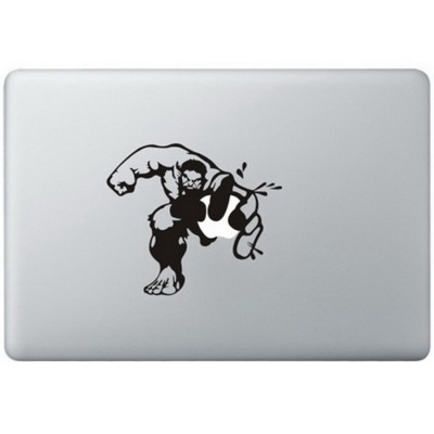 Hulk MacBook Sticker Zwarte Stickers