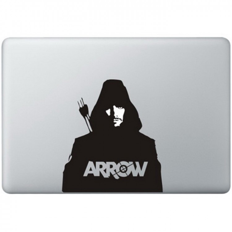 Arrow MacBook Sticker Zwarte Stickers