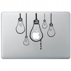 Hangende Lampen MacBook Sticker
