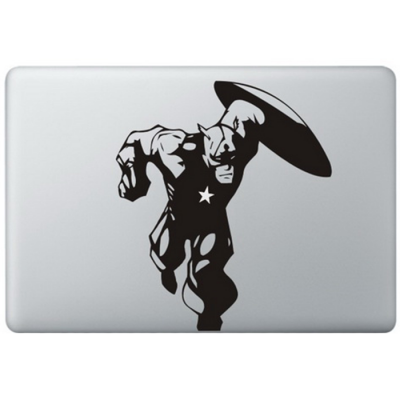 Captain America MacBook Sticker