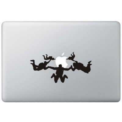 Skydiving MacBook Sticker