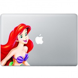 Ariel De Kleine Zeemeermin MacBook Sticker