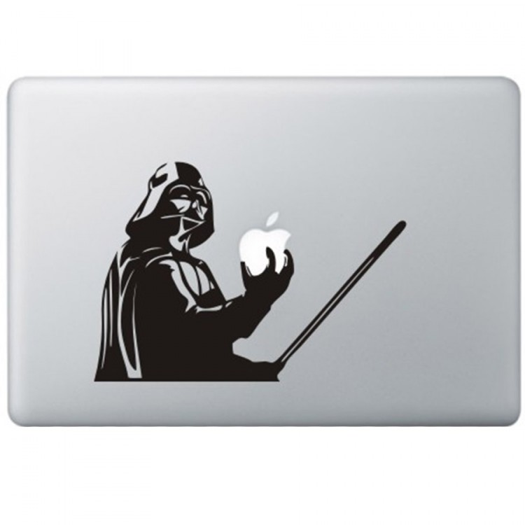 Darth Vader - Star Wars MacBook Sticker Zwarte Stickers